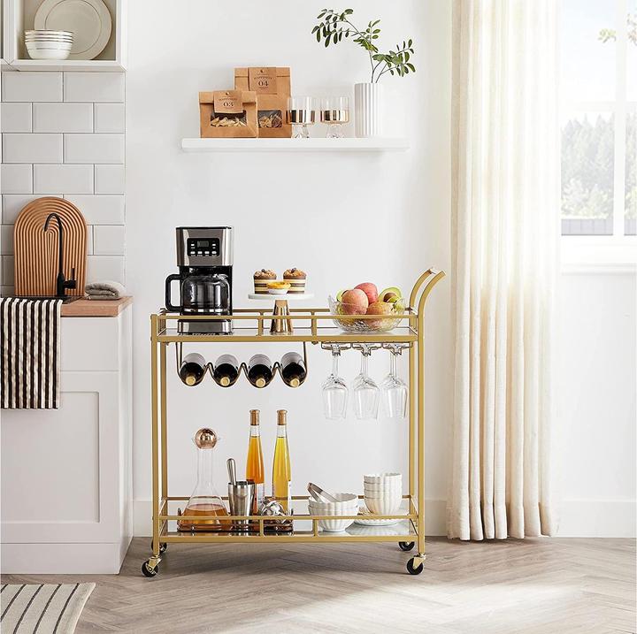 Actual product image Vasagle Serving trolley