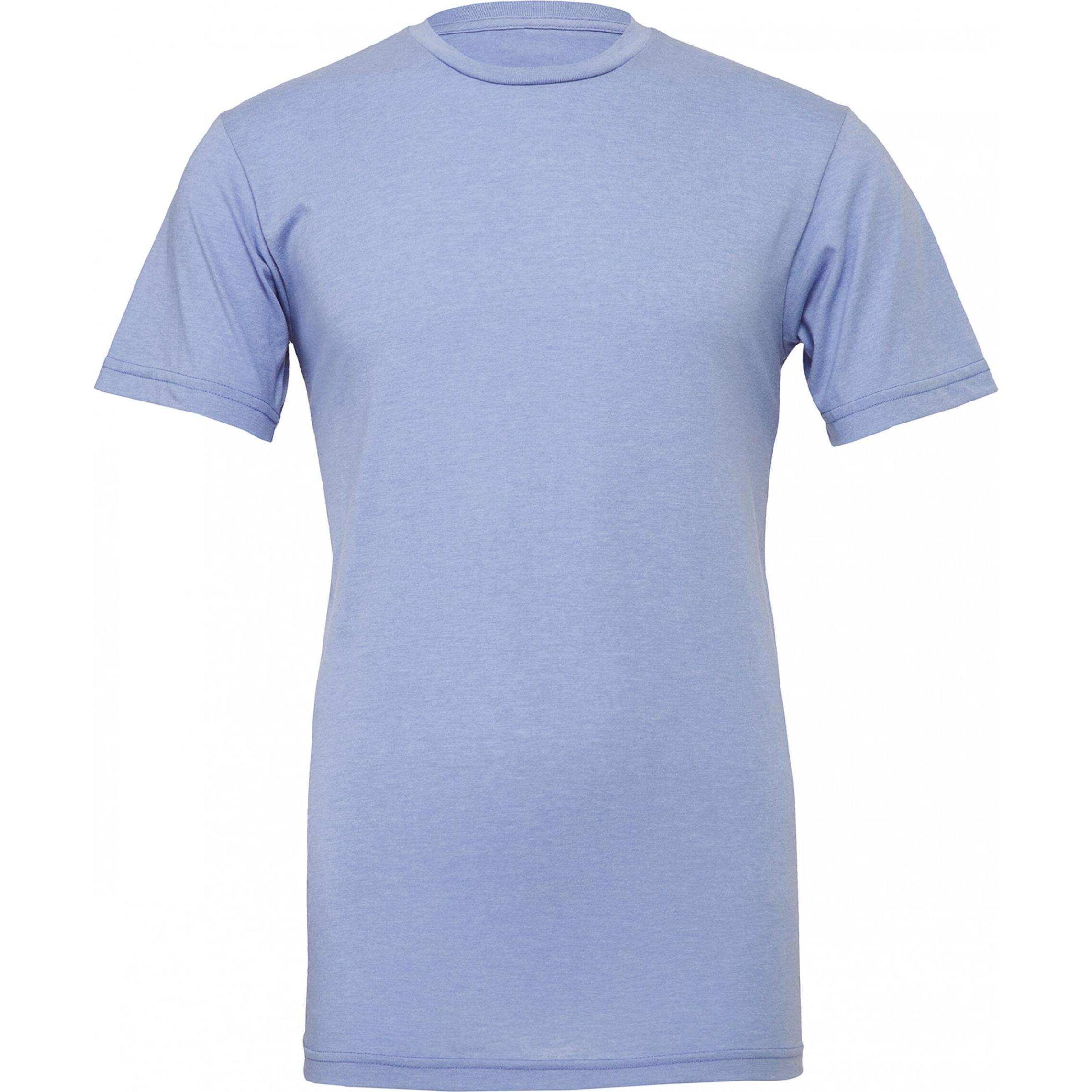 Bella Canvas, Herren, Shirt, Heather, Blau, (M)