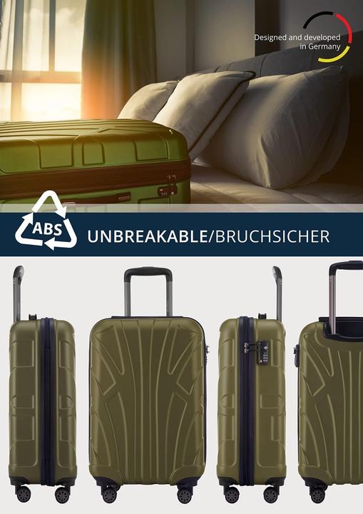 Image du produit Suitline Handgepäck Hartschalen-Koffer (34 l, Bagage à main (jusqu'à 50l))