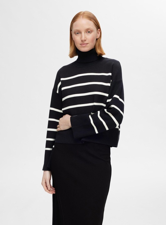Immagine prodotto Selected Femme Slfkamma Ls Knit Roll Neck Noos (M)