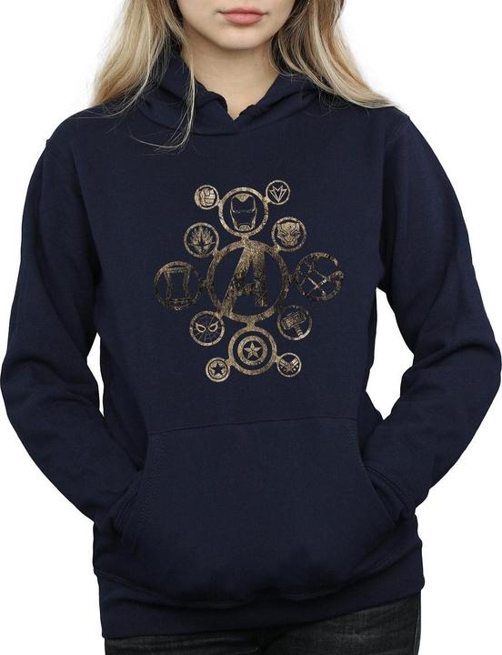 Produktbild Avengers Infinity War Icons Kapuzenpullover (L)