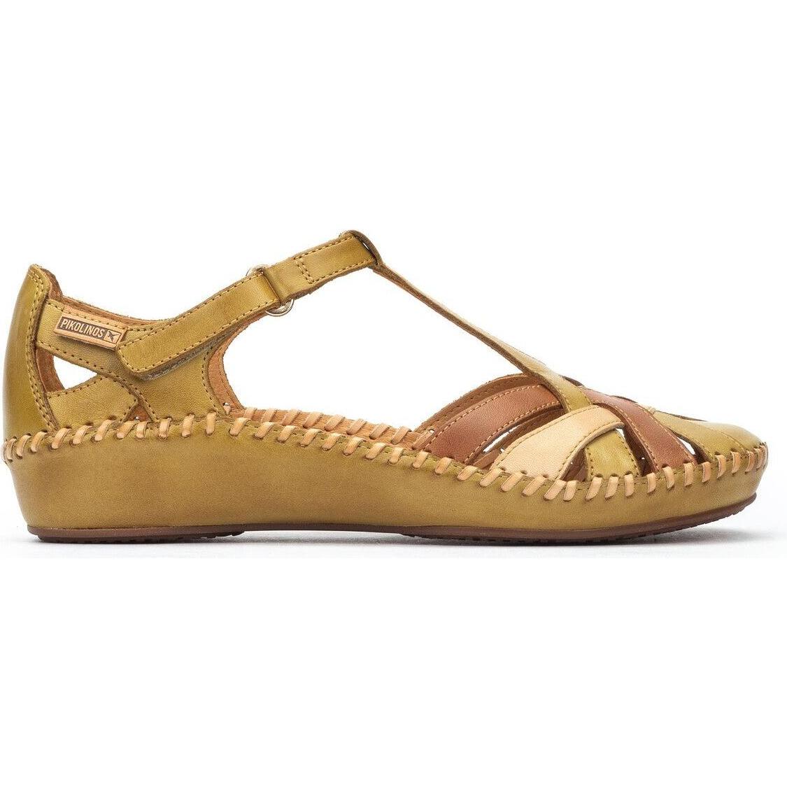 Thumbnail - Pikolinos, Damen, Sandalen, P. Vallarta, Grün, (39)