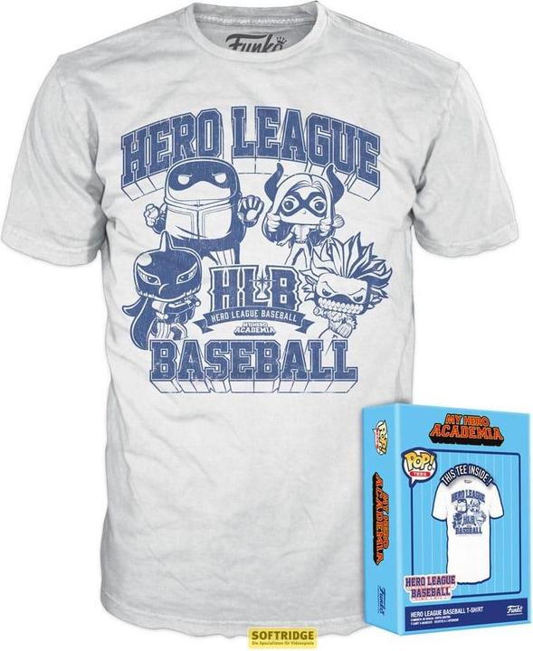 Funko My Hero Academia - Hero League Baseball Boxed Tee T-Shirt MHA Baseball(EMEA) Grösse XL (XL)