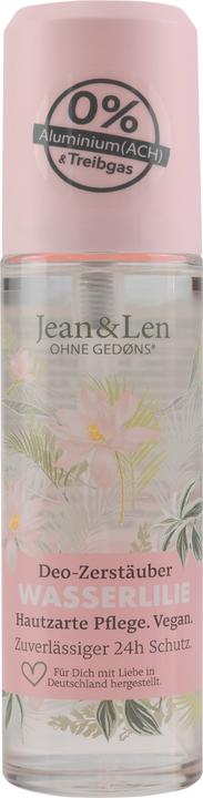 Actual product image Jean & Len Jean&Len spreideodorant vesiroos 75 ml (Spray, 75 ml)