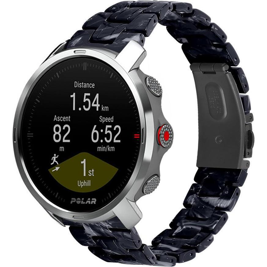 Strap-it Armband (Grit X), Uhrenarmband, Schwarz, Weiss