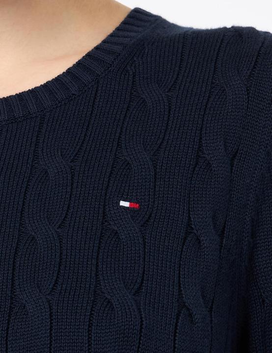 Produktbild Tommy Hilfiger Crv Co Cable Mid Gg Ls C-Nk Swt (50)