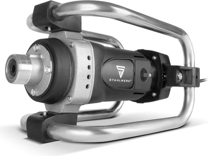 Produktbild Stahlwerk Betonrüttler 1.600 Watt – 19.000 U/min, Flaschenrüttler für 35 / 50 mm Rüttelflasche (Betonverdichter)