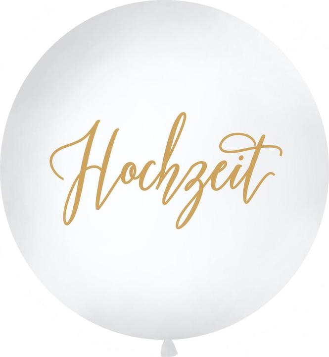 Partydeco Riesenluftballon 'Hochzeit' (1m)