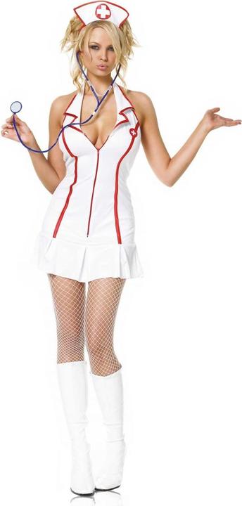 Actual product image Leg Avenue Head Nurse (L, M)