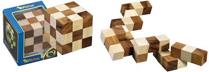 Actual product image Philos Snake cube medium (German)
