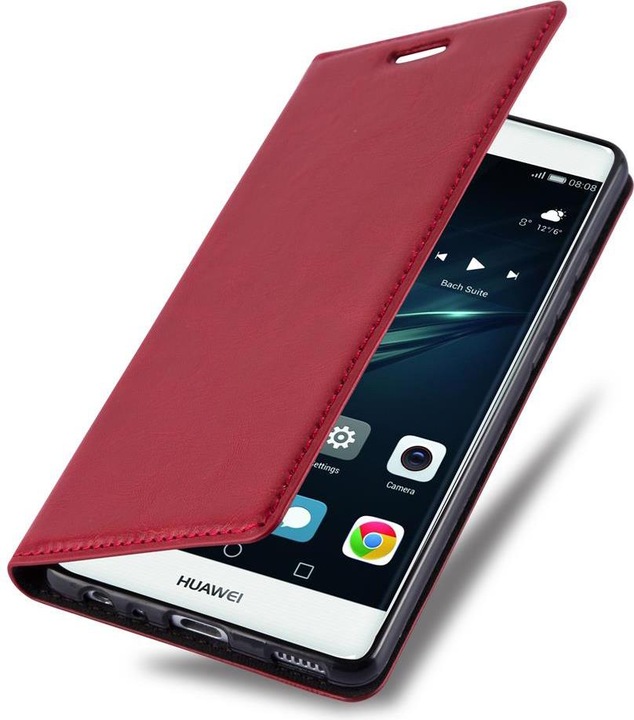 Actual product image Cadorabo Book Invisible Magnet Cover (Huawei P9)