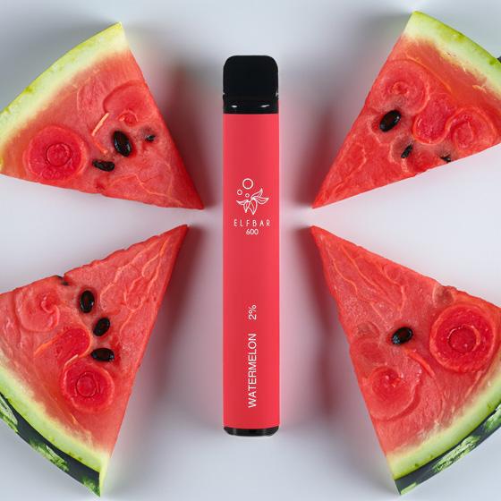 Actual product image Elfbar 600 (Watermelon)