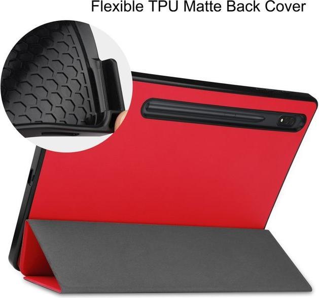Immagine prodotto MU Classic Tripla copertura in pelle pieghevole (Galaxy Tab S8+)