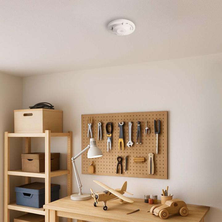 Produktbild Wiltec Rauchmelder vernetzt 10x Funk Feuermelder 10 Jahre Batterie Brandmelder