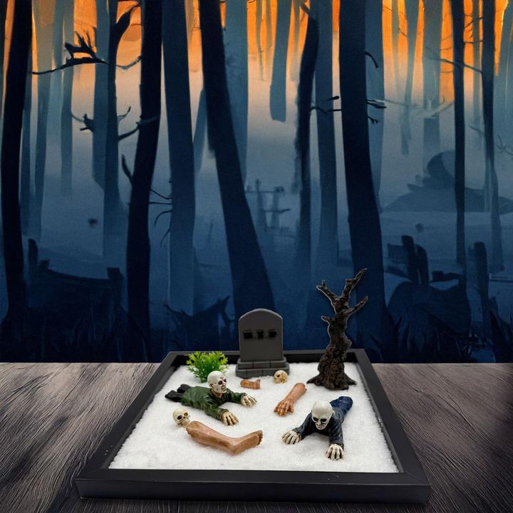 Actual product image Mad Monkey Zombie Zen Garden
