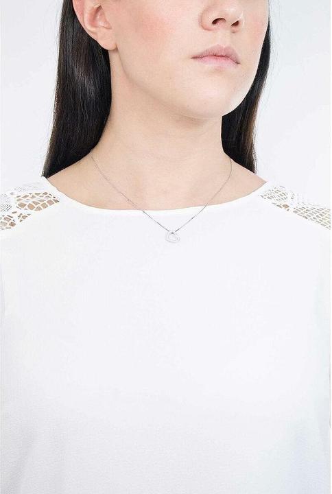 Actual product image Amen Original silver necklace with Love CLHE2 zircons (L) (925 silver)