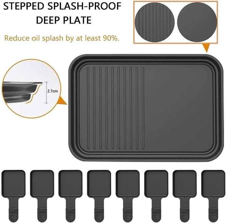 Image du produit HengBo Gril à raclette, 8 personnes