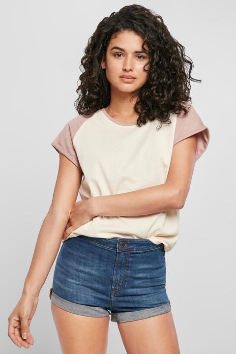 Image du produit Urban Classics Ladies Contrast Raglan Tee (XL)