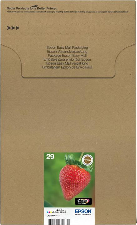 Produktbild Epson 29 Claria Home Multipack (BK, C, M, Y)