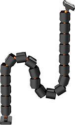 Actual product image Powerton ERGO GANSO PRO Kabel-Organizer, schwarz-orange