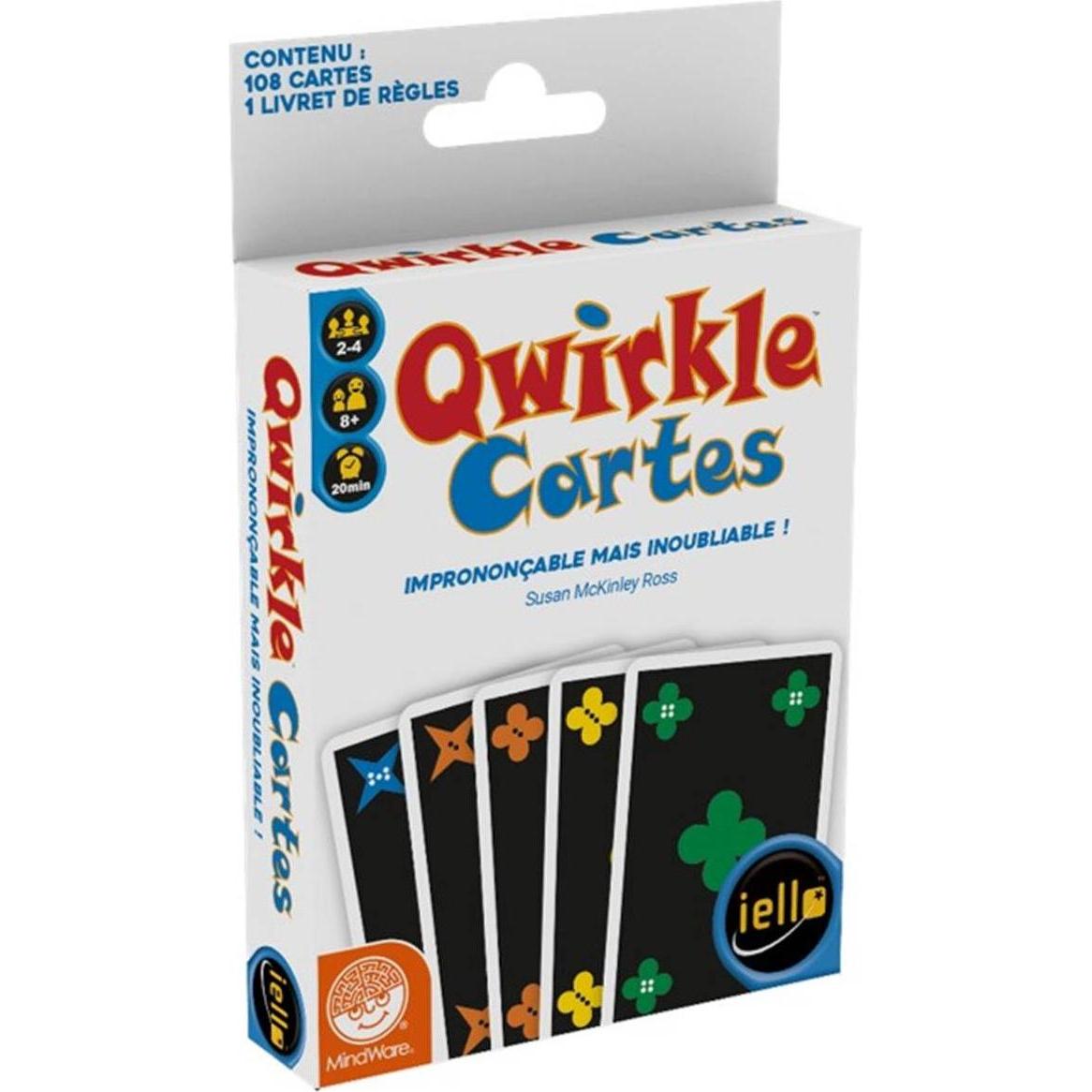 Iello Gioco - Qwirkle Cartes (Francese, 2 - 4 Giocatori)