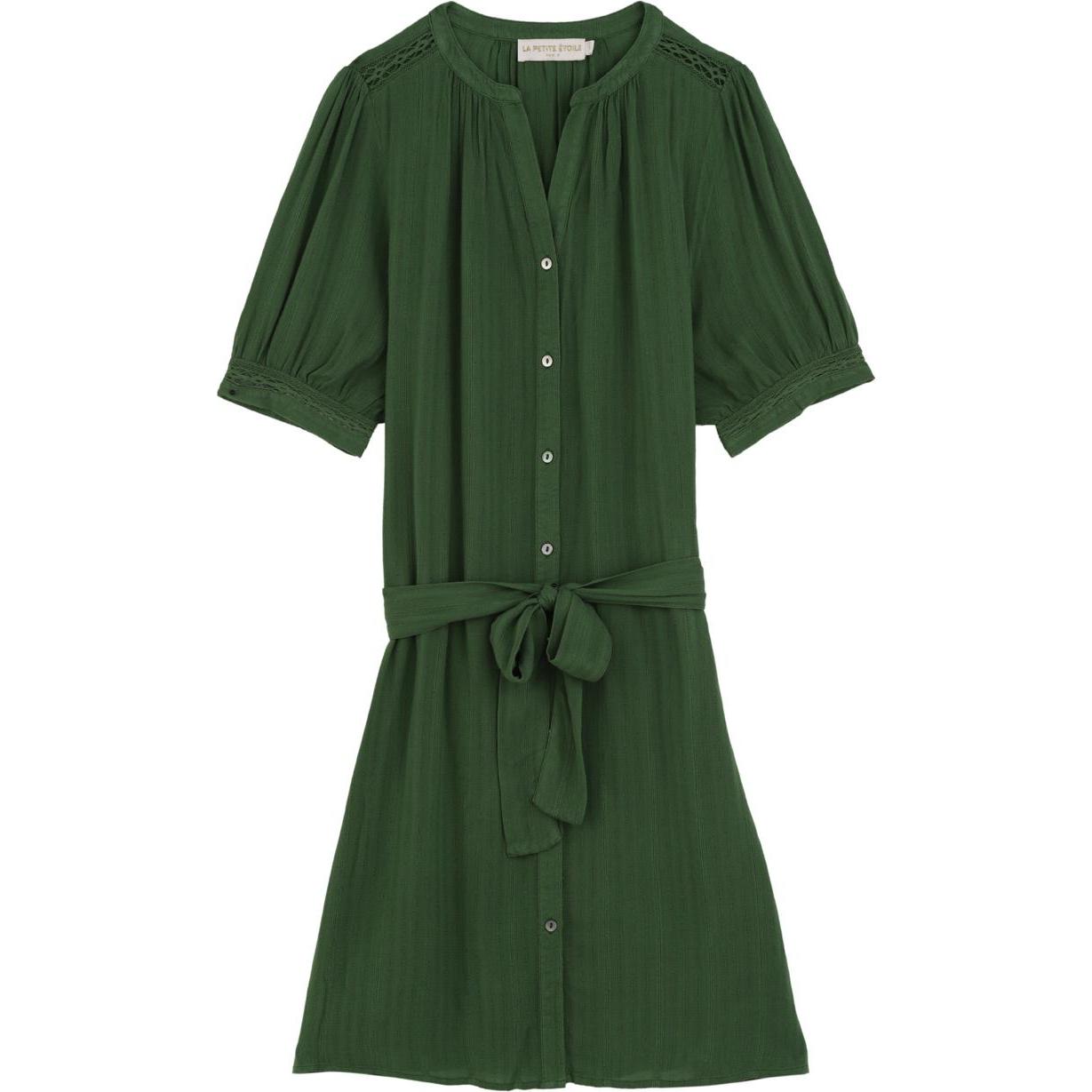 La Petite Étoile, Damen, Kleider, kleid damen loulina, Grün, (38)
