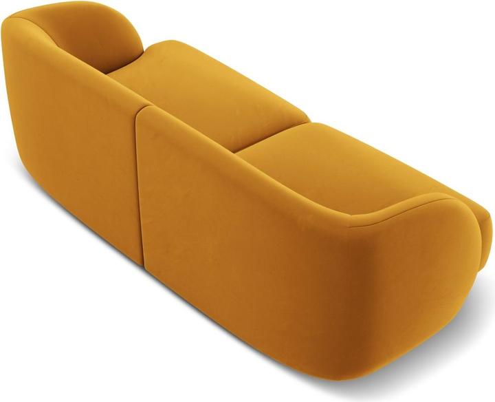 Actual product image Micadoni Velvet Sofa, "Miley", 2 Seats, 180x90x70Made in Europe (2 person sofa)
