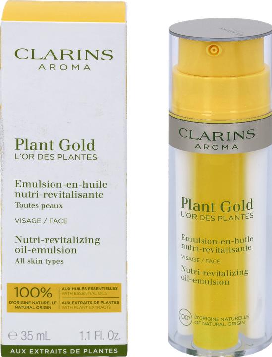 Image du produit Clarins Aroma Plant Gold Nutri-Revitalizing Oil Émulsion (35 ml, Crème de jour)