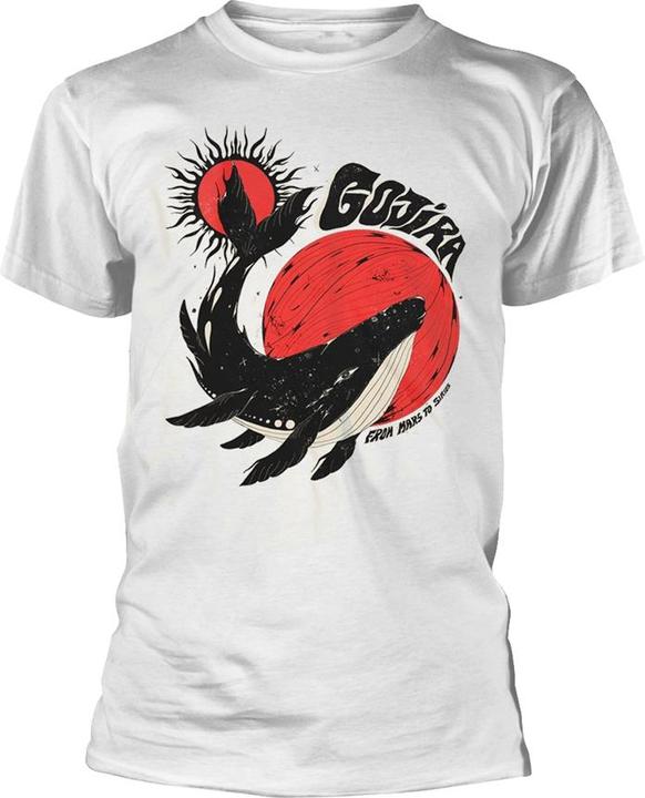 Actual product image Gojira Whale Sun Moon Organic TS (M)