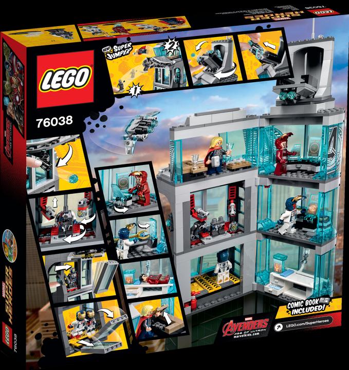 Image du produit LEGO Marvel Super Heroes Attack on Avengers Tower (76038, LEGO Marvel)