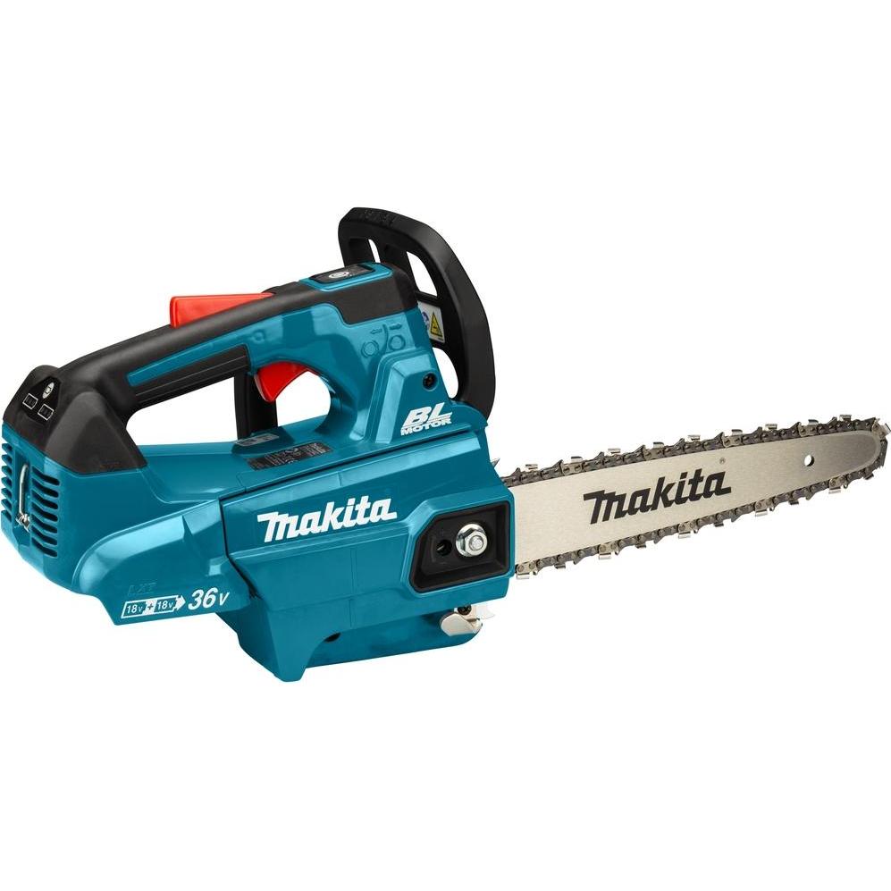 Makita, Motosega, 2x18 V Impugnatura superiore kettingzaag 25 cm (Sega a catena a batteria)