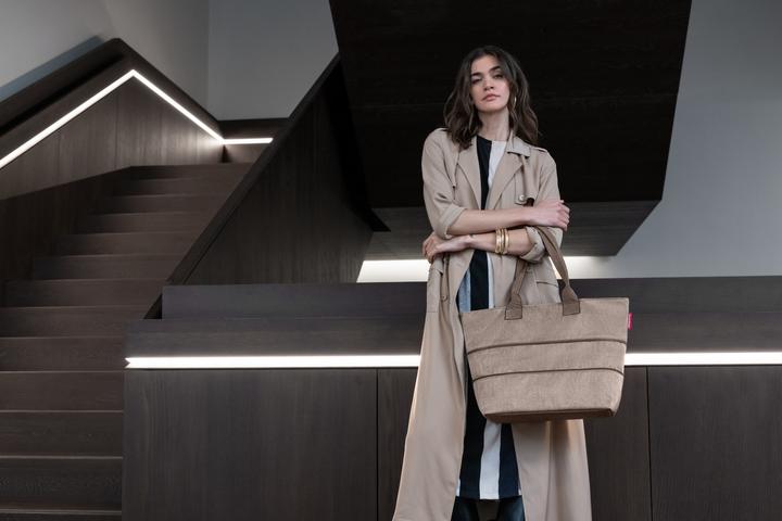 Immagine prodotto reisenthel shopper e1 herringbone mokka