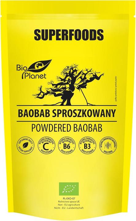 Actual product image Bio Planet Baobab Organic 150 g Organic -Pleet
