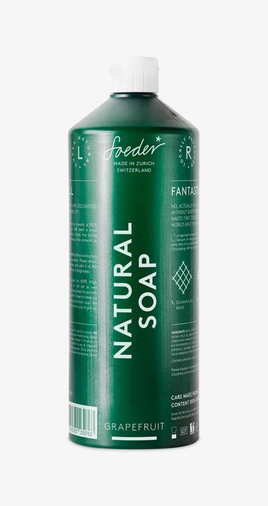 Immagine prodotto Soeder* Sapone naturale Pompelmo (Sapone liquido, Ricarica, 1000 ml)
