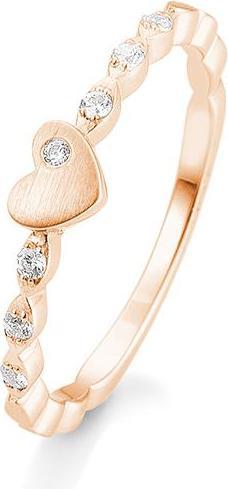 Produktbild Breuning Verlobungsring Herz (54, 585/14 K Gold)