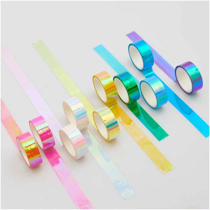Image du produit Rico Design Tape Set Mirror Rainbow, 10 pcs.300863