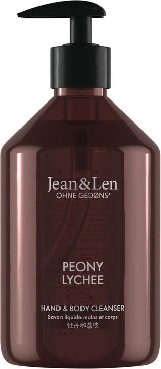 Produktbild Jean & Len Hand & Body Cleanser Peony/Lychee, 500 ml (Handseifenspender, Flüssigseife, 500 ml)