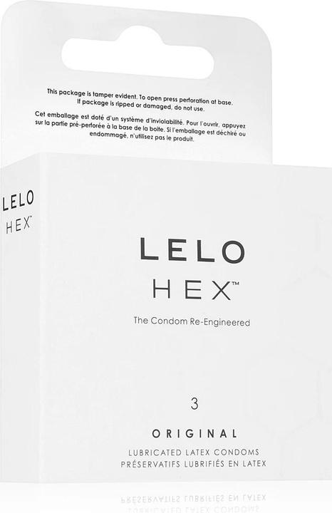 Actual product image LELO HEX Condoms Original (3 pcs.)