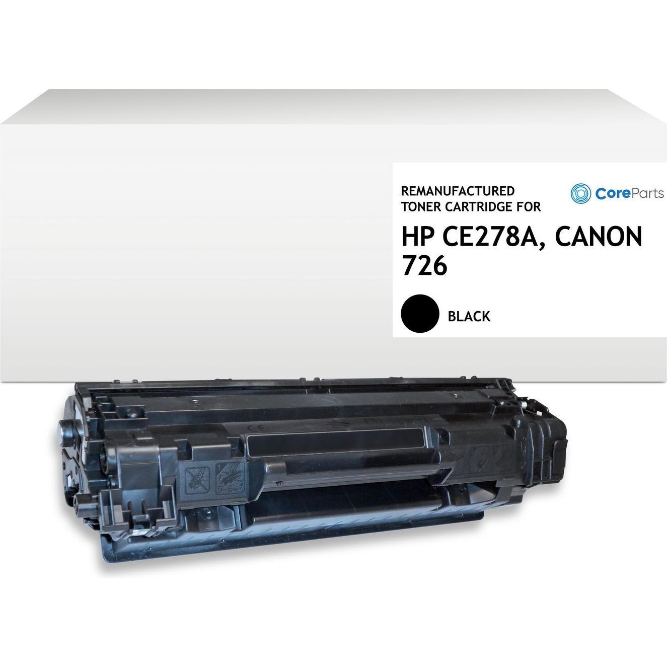 CoreParts, Toner, Lasertoner for Canon Black