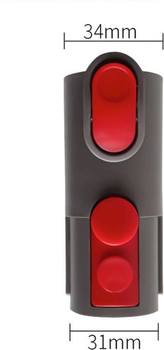 Image du produit Hermex Alternative au kit de soin Dyson pour animaux de compagnie Brosse à poils Tuyau Adaptateur