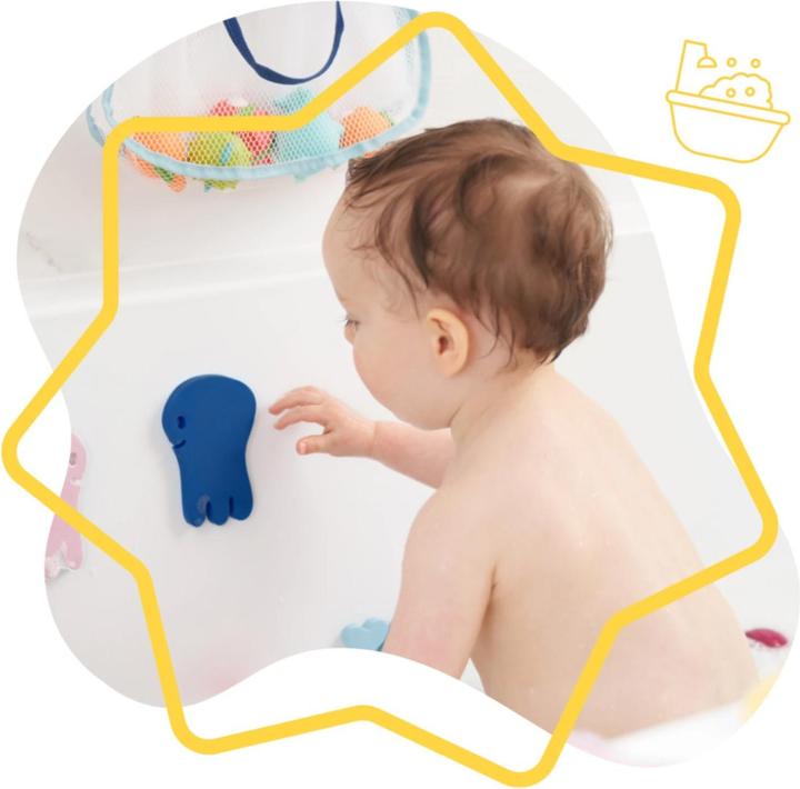 Actual product image Badabulle Bath puzzle sea animals