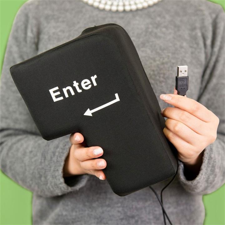 Actual product image Cover-Discount Anti Stress Enter button with USB connection
