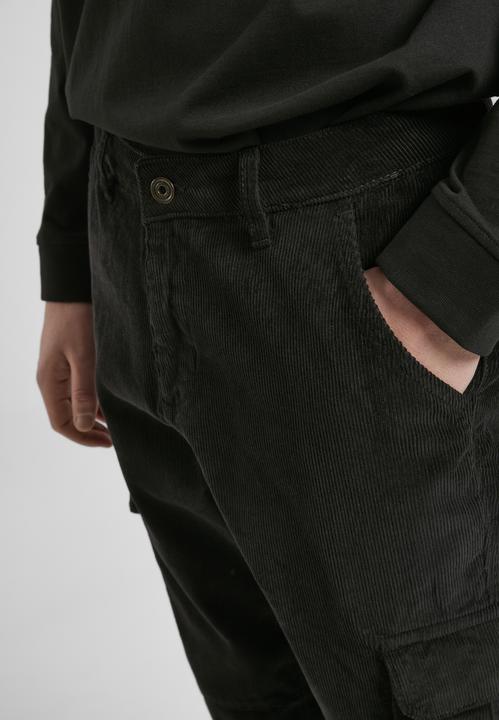 Actual product image Urban Classics Corduroy Cargo Jogging Pants - 10422 (S)