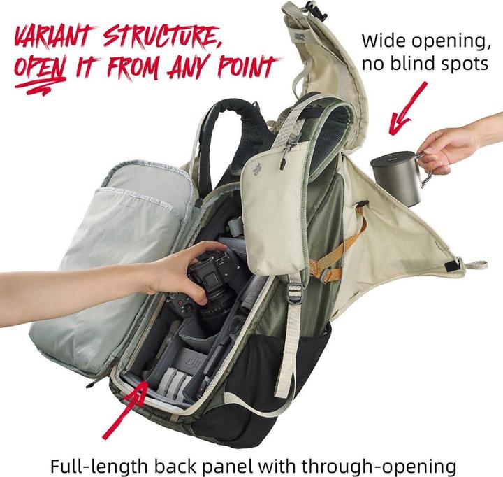 Actual product image VSGO Pocket Ranger (Camera backpack, 25 l)