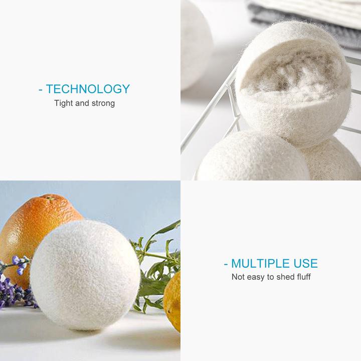 Produktbild Intirilife 6-teiliges Set Wäschetrocknerbälle