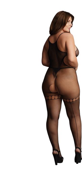 Immagine prodotto Le Désir Duo Net High Neck Bodystocking - OSX (5XL)