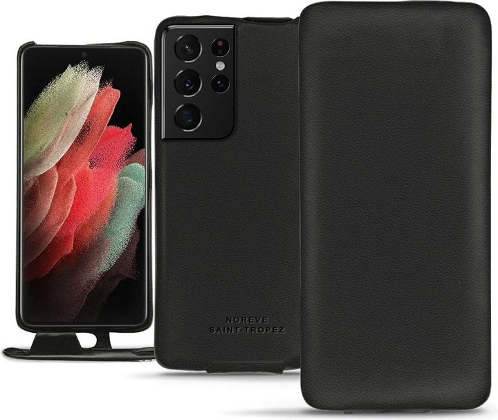 Noreve Lederschutzhülle vertikal (Samsung Galaxy S21 Ultra)