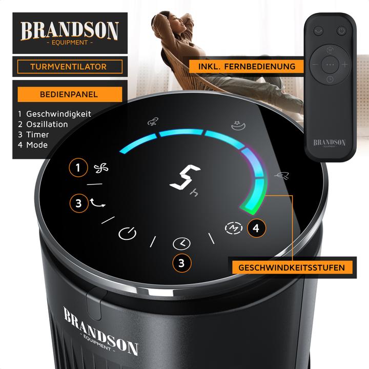 Produktbild Brandson Turmventilator