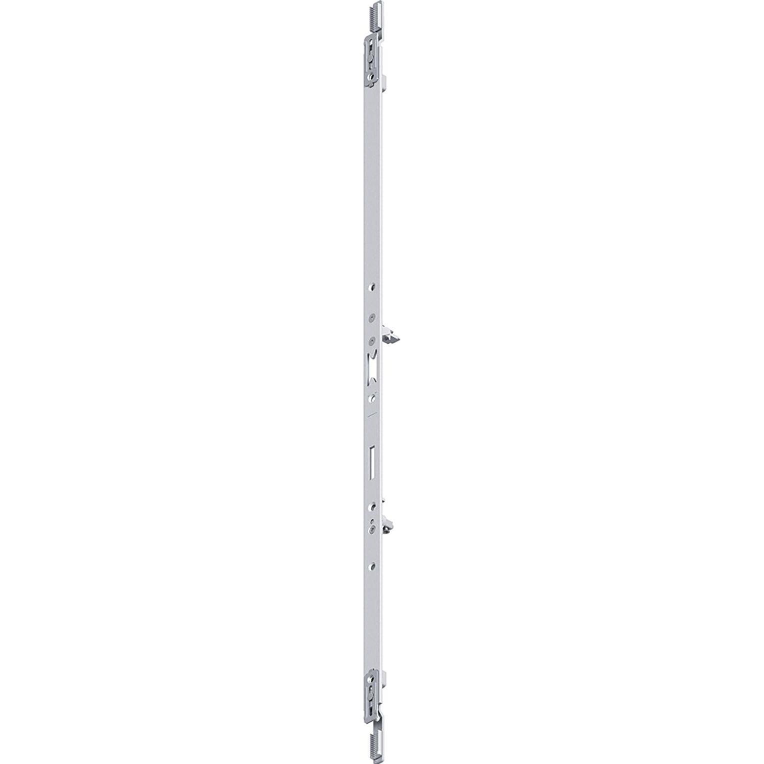 Fuhr, Türschloss + Schliesszylinder, Stulp Multisafe 855R Flachstulp 20 mm Länge 648 mm Oberfläche silberfarbig Stahl