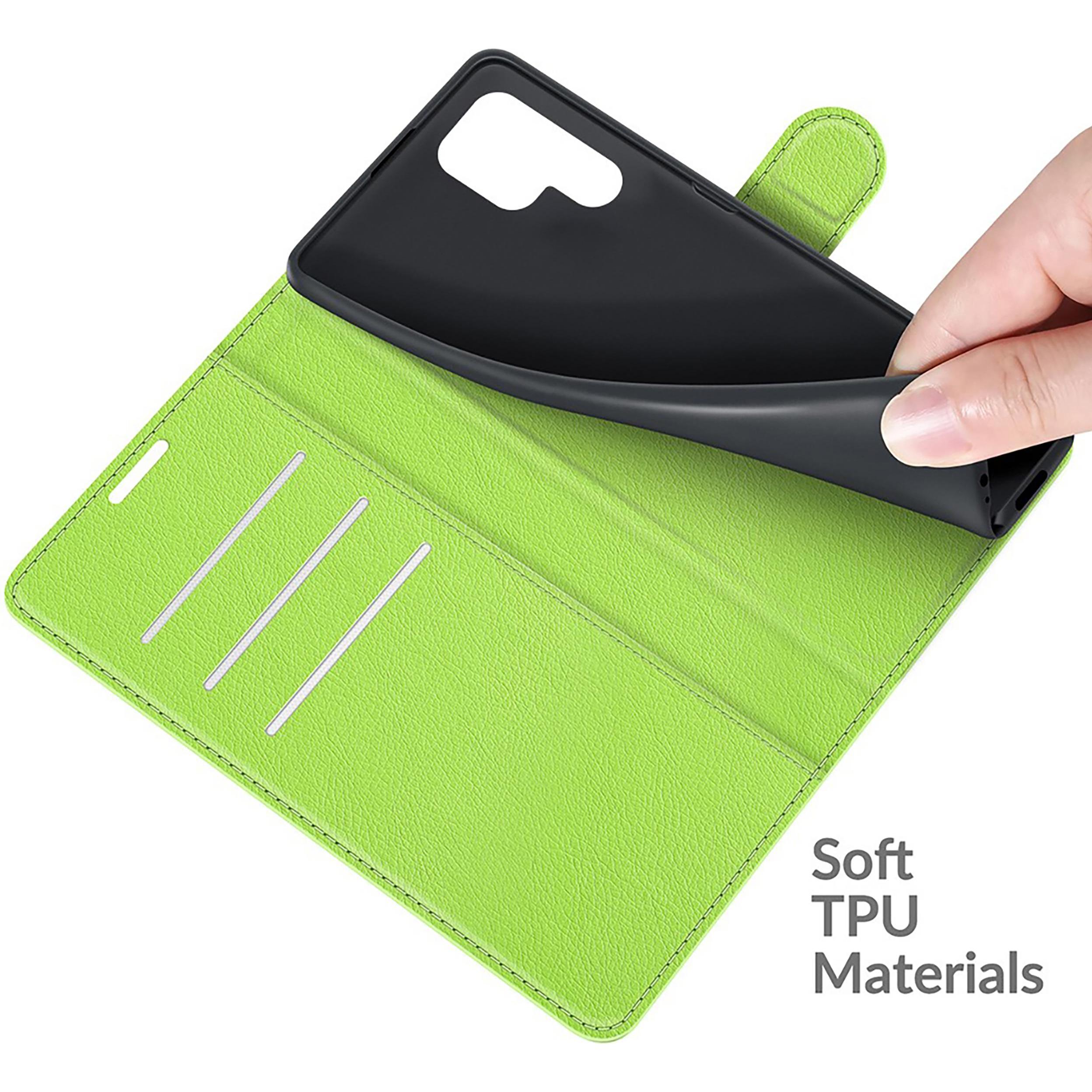 Thumbnail - Cazy Book Case Kompatibel mit Samsung Galaxy S22 Ultra - Hülle klappbar Kunstleder - (Samsung Galaxy S22 Ultra), Smartph...
